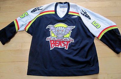 Vintage Beast of New Haven AHL Bauer Hockey Jersey, Size Medium – Stuck In  The 90s Sports