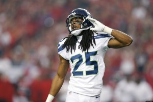 Richard Sherman has written a huge check with a mouth, but can he cash it in on Sunday?